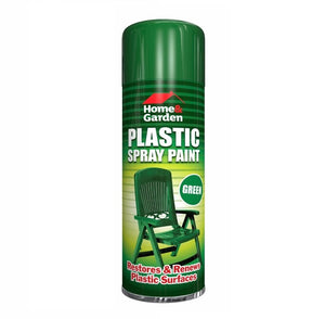 Home & Garden Green Plastic Spray Paint 300ml