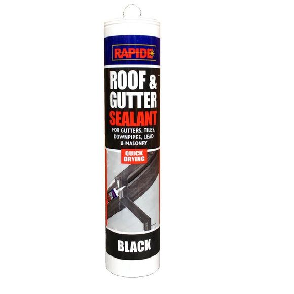 RAPIDE Roof & Gutter Sealant BLACK