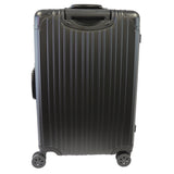 Rock Aluminium Travel Suitcase (20 Inch Black)