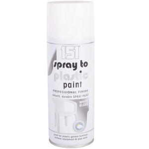 151 Spray To Plastic White Gloss - 400ml
