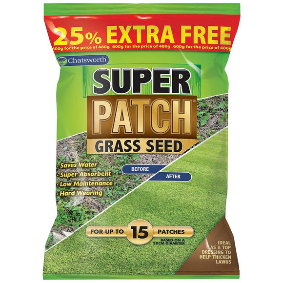 Chatsworth Super Patch Grass Seed 600g