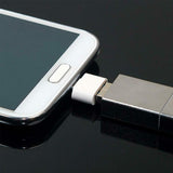 Aluminium USB 2.0/Micro USB Adaptor/Connector (Gold)
