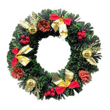 Large Decorated Christmas Wreath 40cm 16"