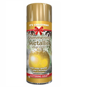 Shimmering Gold Metallic Spray Paint - 200ml