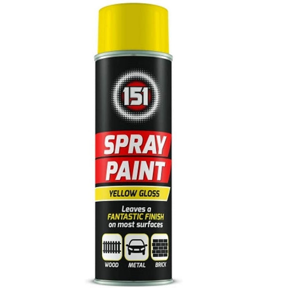 151 Yellow Gloss Spray Paint -250ml