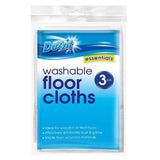 DUZZIT Washable Floor Cloths 3pk