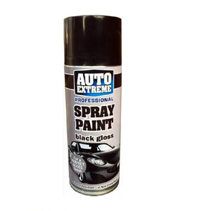 Auto Extreme Black Gloss Spray Paint - 400ml