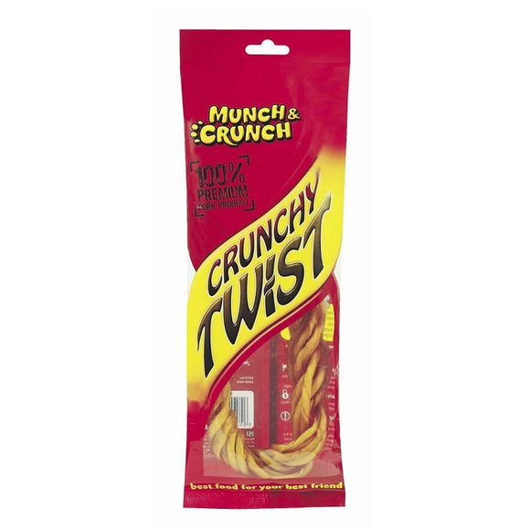 Munch Crunch Smoked Porkhide Crunchy Twist