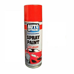 Auto Extreme Red Gloss Spray Paint - 400ml