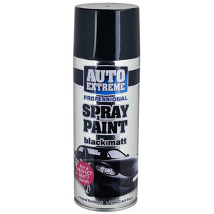 Auto Extreme Black Matt Spray Paint - 400m