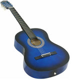 95cm Wooden Acoustic Guitar with 6 Strings (Blue)