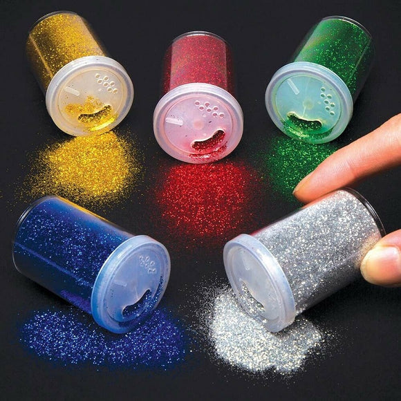 Essential Stationery Glitter Shakers 50g GREEN