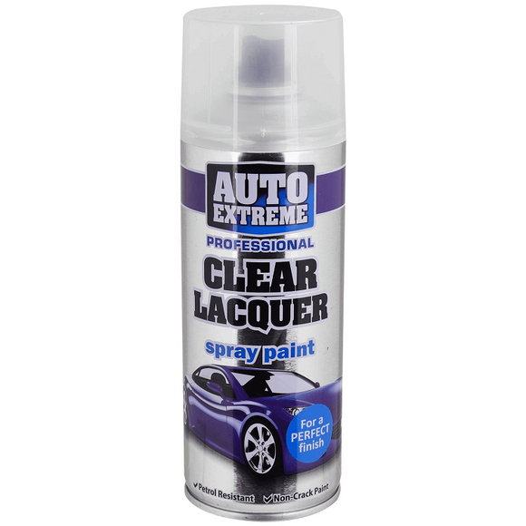 Auto Extreme Clear Lacquer Spray Paint - 400ml